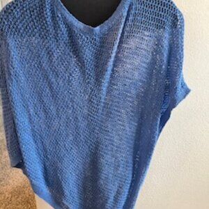 J. Jill Loose Knit Asymmetrical Pullover Tunic
